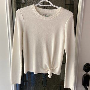 Womens small cream colored sweater